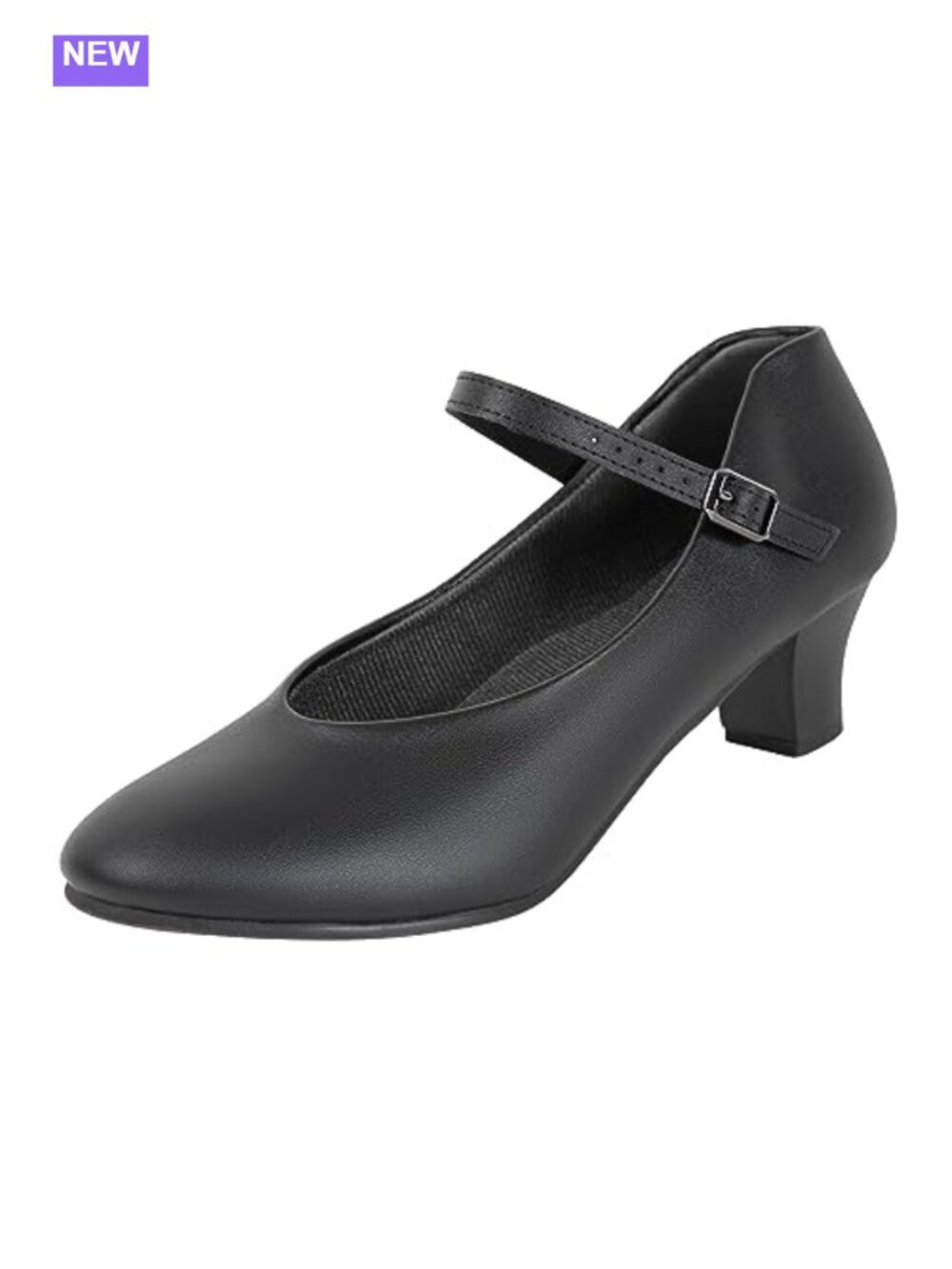 Dynadans PU Leather Ankle Strap Latin Dance Shoes